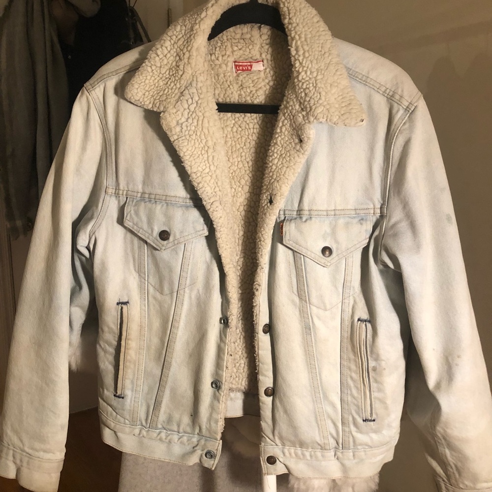 Vintage Levis Sherpa Jacket